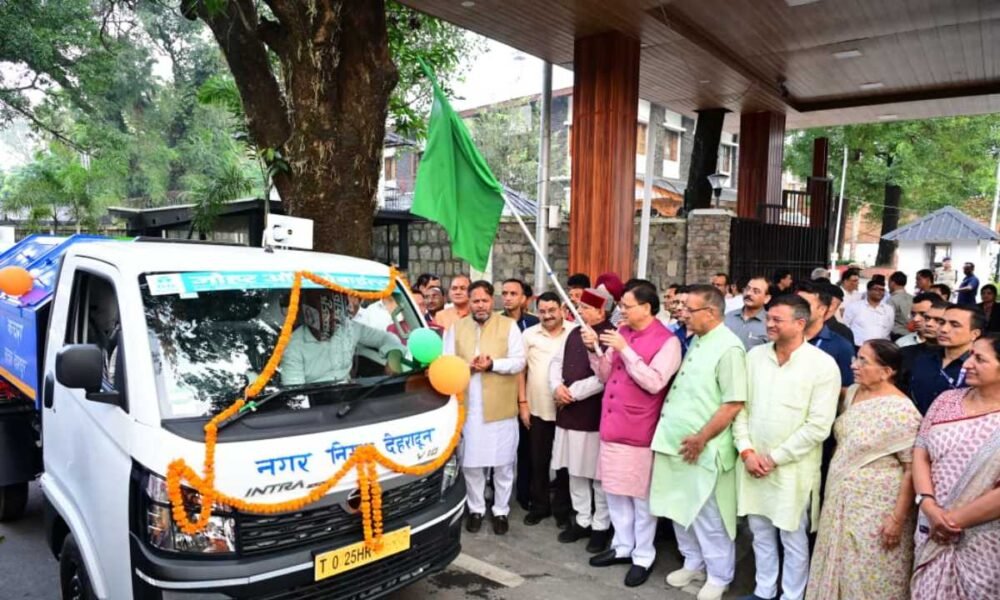 मुख्यमंत्री धामी ने किया शहरी विकास की महत्वाकांक्षी योजनाओं का लोकार्पण