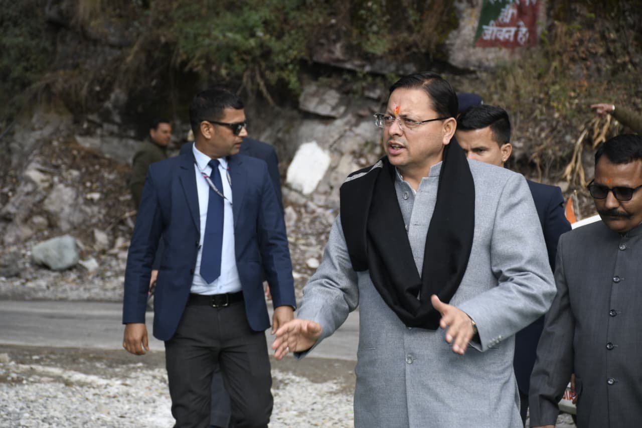 मुख्यमंत्री धामी ने किया कैंचीधाम बाईपास का स्थलीय निरीक्षण, यात्रा सीजन से पूर्व कार्य पूर्ण करने के निर्देश